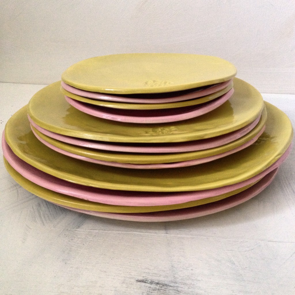 stacked plates